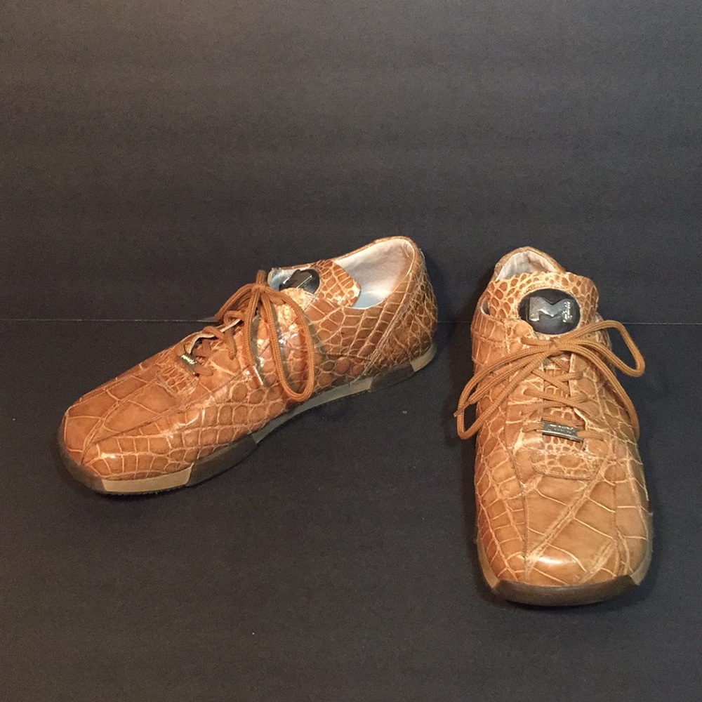“MAURI” MENS GENUINE ALLIGATOR SNEAKERS SZ-42